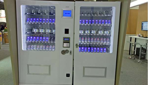 售賣清潔用品的自動售貨機(jī)方便許多居民